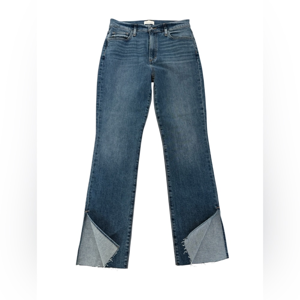 Favorite Daughter The Valentino Shortie Petite Super High Rise Cigarette Size 29 - Picture 2 of 8